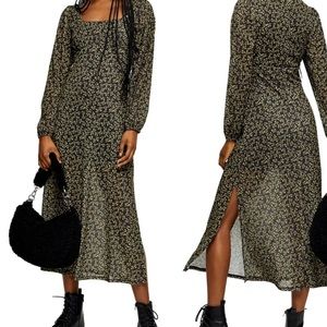 Topshop LS Midi Dress
